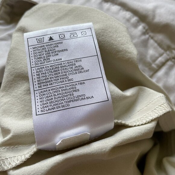 Nike Golf Skirt Women Size 8 Medium Ivory FIT DRY Short Mini Zip Pockets Active - Picture 4 of 13